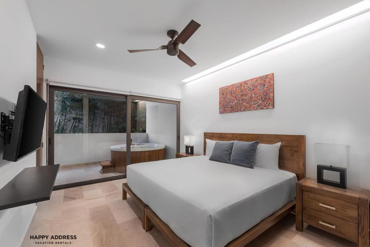 Trendy 1 Bedroom Apartment In Cruz Con Mar Brand New Building Playa del Carmen Luaran gambar