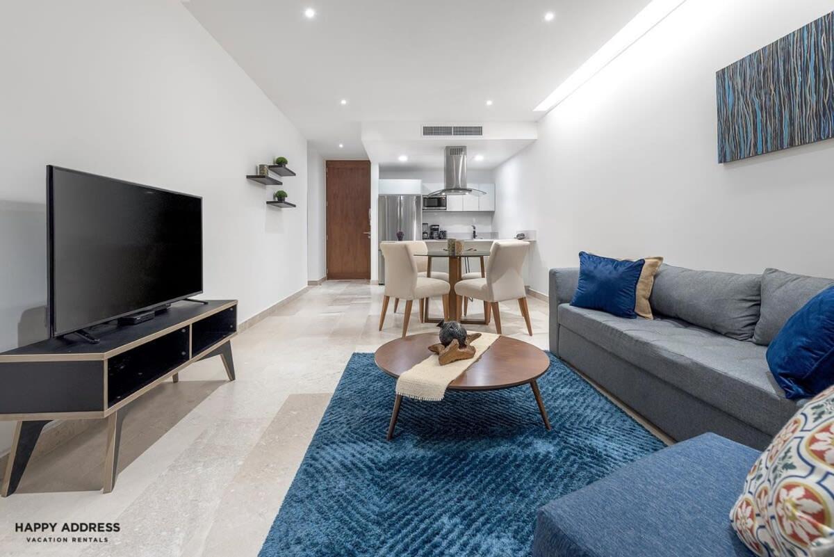 Trendy 1 Bedroom Apartment In Cruz Con Mar Brand New Building Playa del Carmen Luaran gambar
